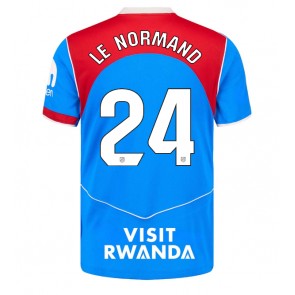 Atletico Madrid Robin Le Normand #24 Alternativní Dres 2025-26 Krátký Rukáv